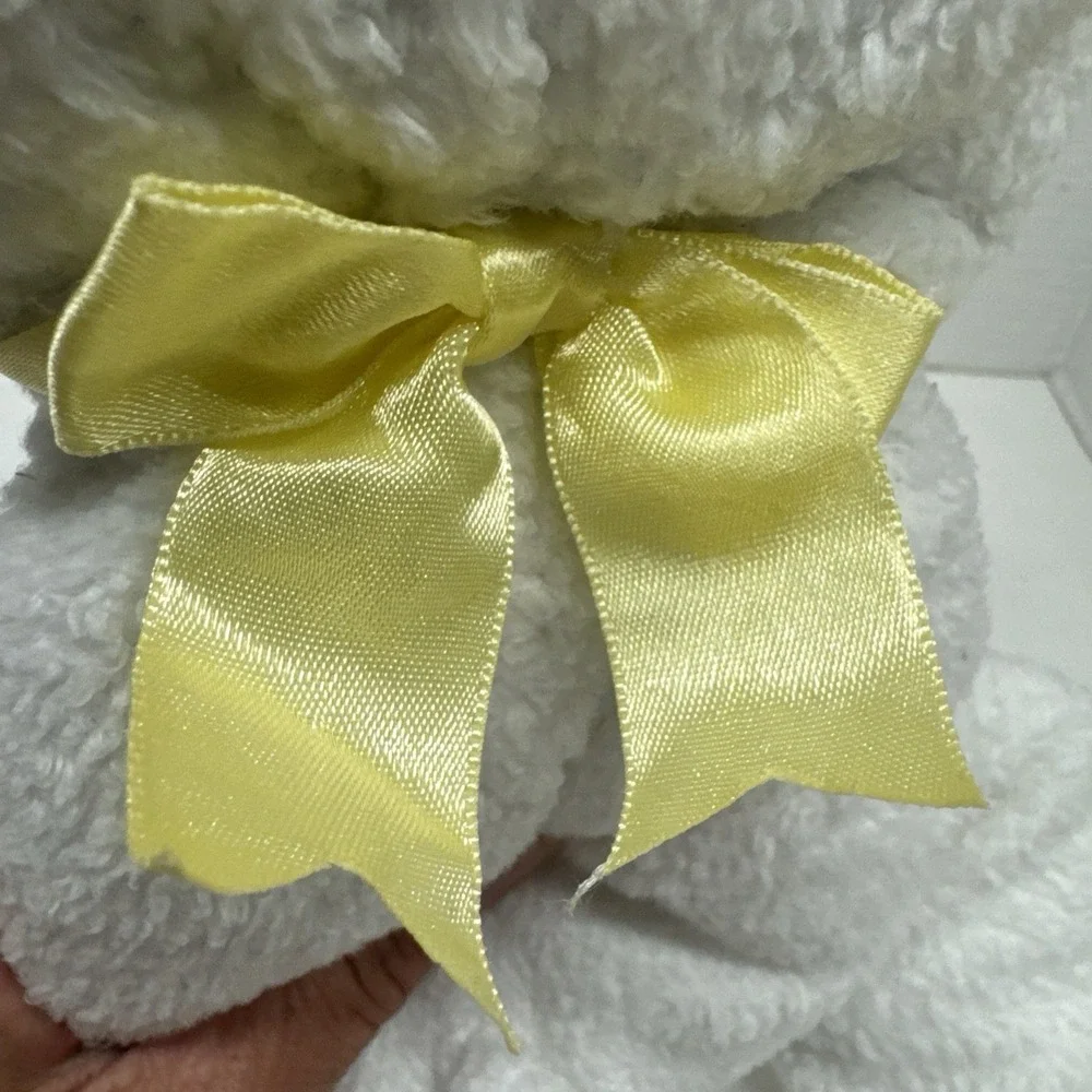 TY Pillow Pals Vintage BaBa Lamb White Sheep Plush Floppy Stuffed Animal 1996